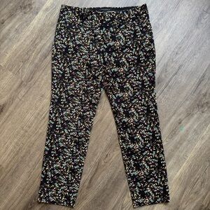 Banana Republic Sloan Ankle Pant - Ditsy Floral - Size 4 P